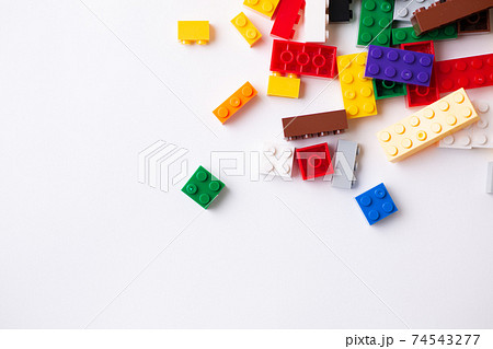 ブロック　カラフル　レゴ 74543277