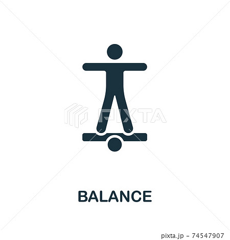 Balance icon from personal productivity collection. Simple line Balance icon for templates, web design and infographics Balance icon from personal productivity collection. Simple line Balance icon for templates, web design and infographics 74547907