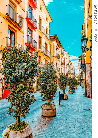 Cityscape of Valencia - third size population city in Spain. Cityscape of Valencia - third size population city in Spain. 74548290