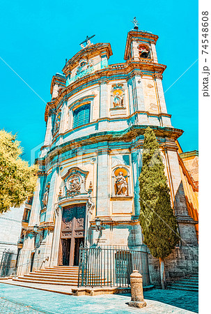 Pontifical Basilica of St. Michael is a baroque Roman Catholic Pontifical Basilica of St. Michael is a baroque Roman Catholic 74548608