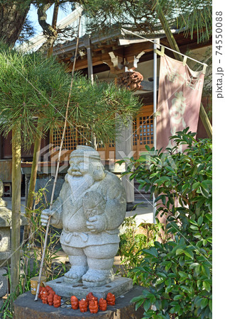 流山散歩：浄土宗 長流寺　恵比寿（福寿無量） 74550088