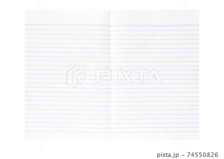 Notebook Lined Paper Background Or Texture Notebook Lined Paper Background Or Texture 74550826