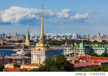 View from Saint Isaac's Cathedral - St. Petersburg Russia 74552282