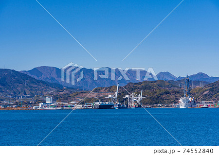 (静岡県)清水港のドックと船舶 (静岡県)清水港のドックと船舶 74552840