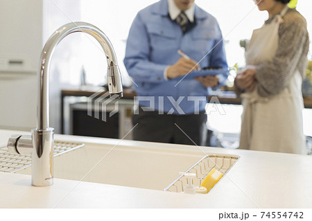 リフォーム 修理 シンク キッチン 74554742