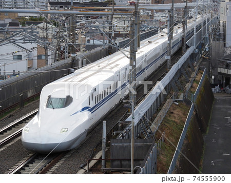 新幹線N700S　J9編成　山科付近にて 74555900