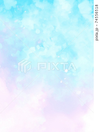 Glitter Dream Cute Pink And Light Blue Gradient Stock Illustration