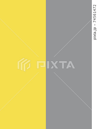黄色とグレーのバイカラー縦長ストライプ-カラー・オブ・ザ・イヤー 2021使用背景 74561472