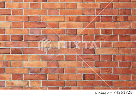 背景素材「レンガ壁」 背景素材「レンガ壁」 74561729