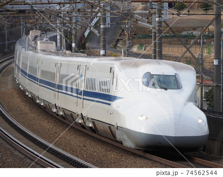 新幹線N700A　共和の掘割区間にて 74562544