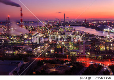 四日市の工場夜景 74564350