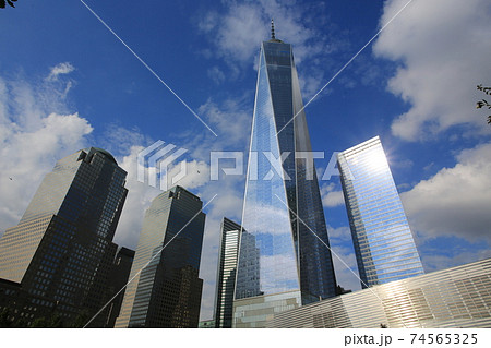 New York City skyline with one World Trade Center New York City skyline with one World Trade Center 74565325