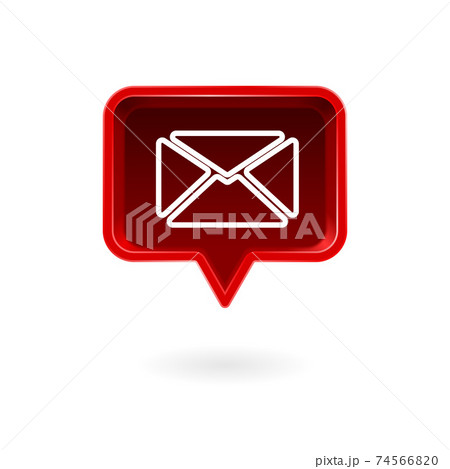 Message social media symbol Message social media symbol 74566820