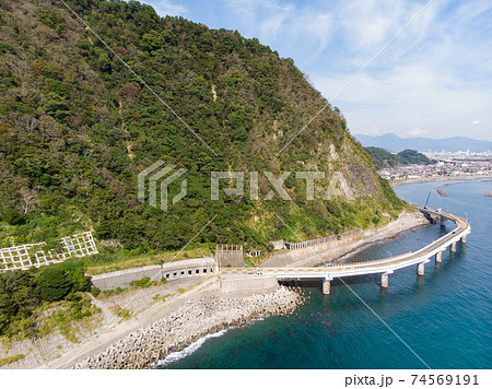 【静岡県】 大崩海岸 石部洞門, 【静岡県】 大崩海岸 石部洞門, 74569191