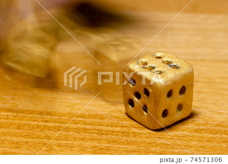 The die is cast. The roll of the dice show six. The die is cast. The roll of the dice show six. 74571306
