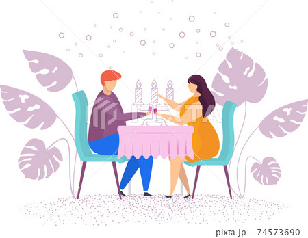 Couples in love. Romantic meeting on the street. Couples in love. Romantic meeting on the street. 74573690