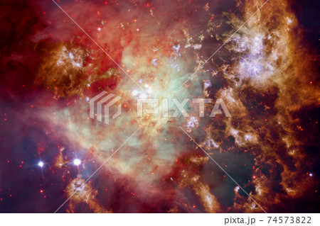 Deep space. Nebulae. Elements of this image furnished by NASA 74573822