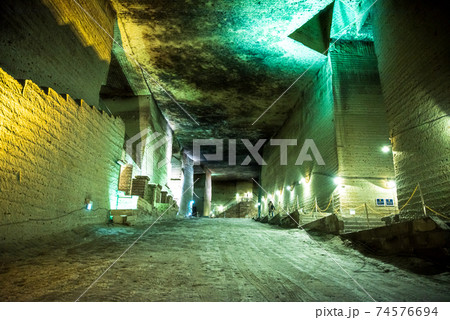 大谷資料館 大谷石地下採掘場跡(栃木県宇都宮市大谷) 大谷資料館 大谷石地下採掘場跡(栃木県宇都宮市大谷) 74576694