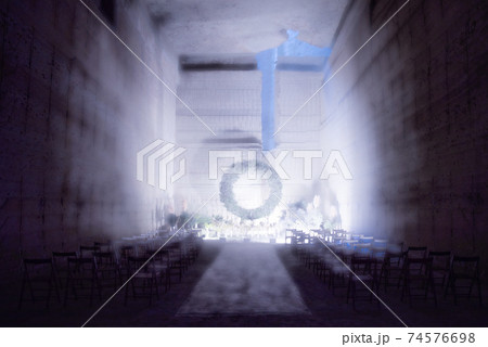 大谷資料館 大谷石地下採掘場跡(栃木県宇都宮市大谷) 大谷資料館 大谷石地下採掘場跡(栃木県宇都宮市大谷) 74576698