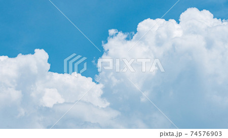夏の爽やかな空 夏の爽やかな空 74576903