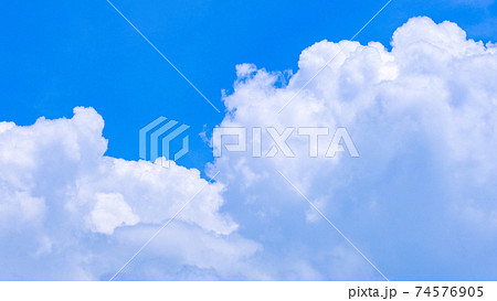夏の爽やかな空 夏の爽やかな空 74576905