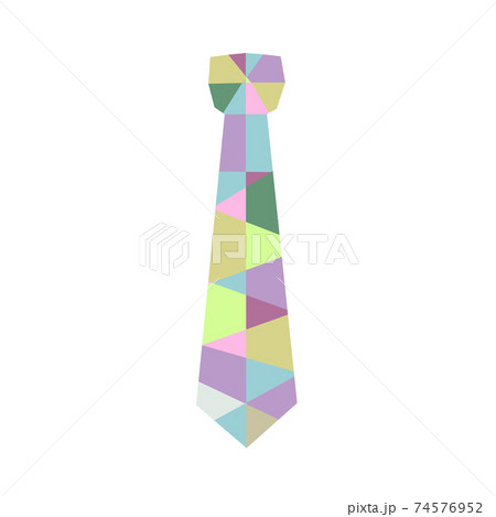 A multicolored checkered funny necktie, vector esp 8 A multicolored checkered funny necktie, vector esp 8 74576952