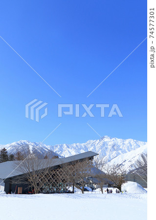 冬のスノーピークランドステーション白馬 74577301