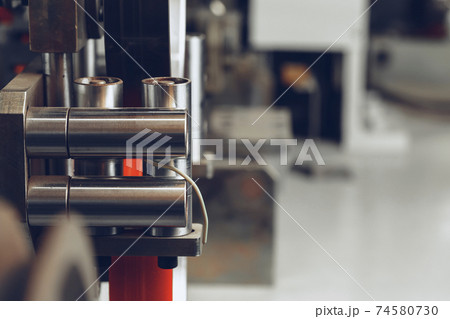 Process of cable production in a factory Process of cable production in a factory 74580730