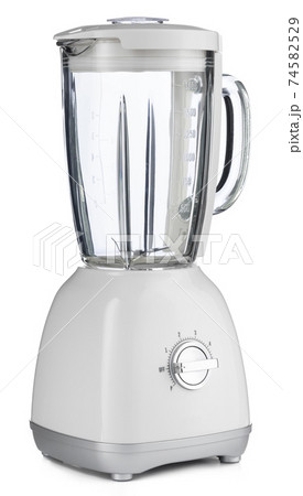 Electric blender isolated on white, close up 74582529
