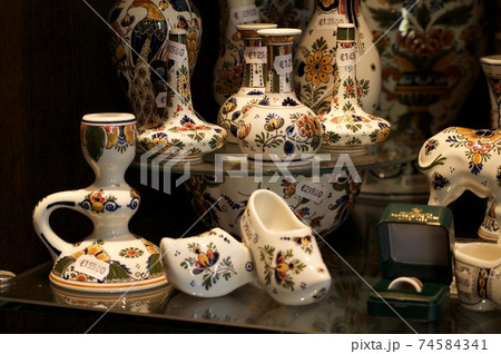 デルフト焼き　オランダ 74584341