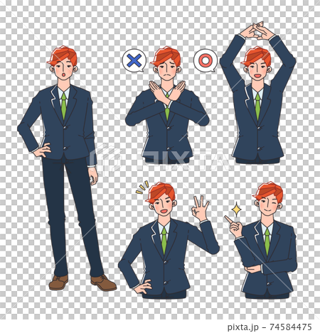 Men in suits_reaction set 2 74584475