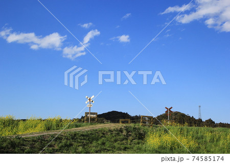 いすみ鉄道 第二五之町踏切 いすみ鉄道 第二五之町踏切 74585174