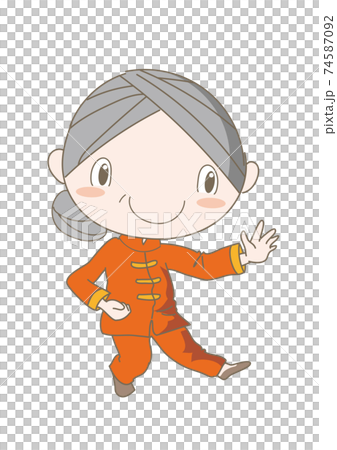太極拳/高級女子合影 太極拳/高級女子合影 74587092