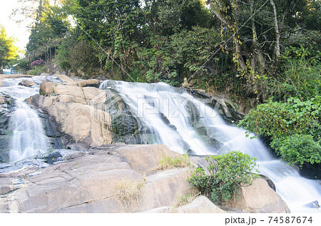 Landscape photo: Cam Ly waterfall Landscape photo: Cam Ly waterfall 74587674