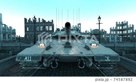 廃墟の町 74587892