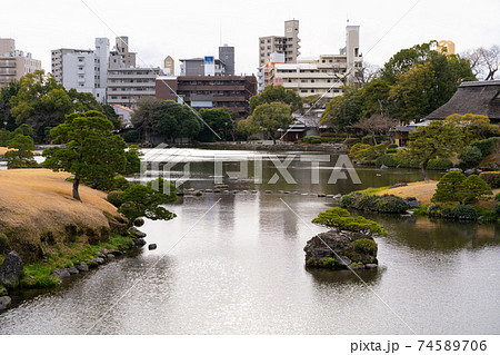 【熊本県】　水前寺成趣園 74589706