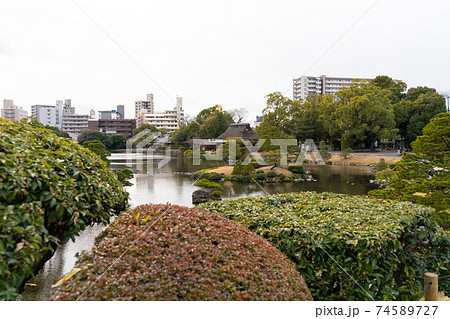 【熊本県】　水前寺成趣園 74589727