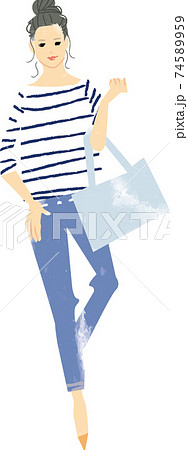 女性　バッグ　ファッション 74589959