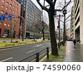 雨の日の御堂筋 74590060