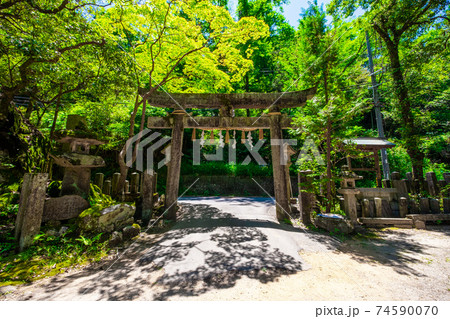 磐船神社の鳥居 磐船神社の鳥居 74590070