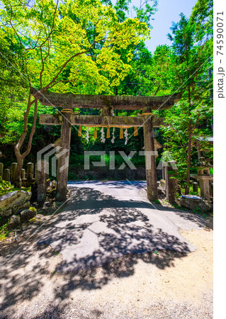 磐船神社の鳥居 74590071
