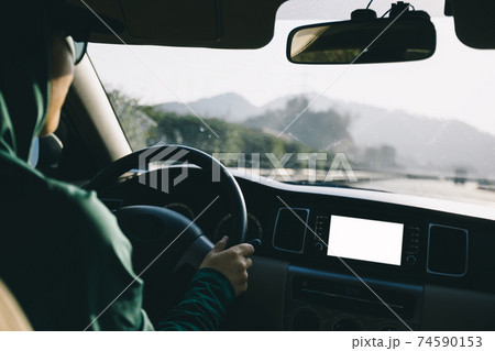 Driving car on highway in china Driving car on highway in china 74590153