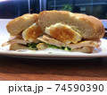 カフェのたまごハムサンド 74590390