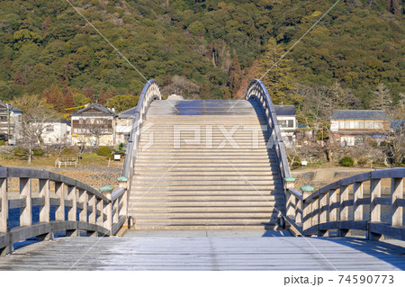 錦帯橋　山口県岩国市 74590773