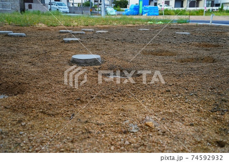 新築住宅の地盤改良 新築住宅の地盤改良 74592932
