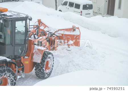 除雪作業 除雪作業 74593251