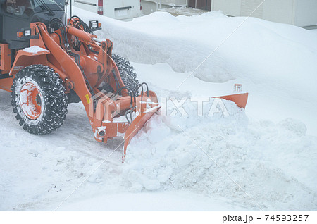 除雪作業 除雪作業 74593257