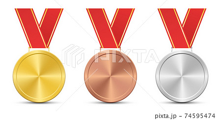 Winner medal vector design illustration isolated on white background 74595474
