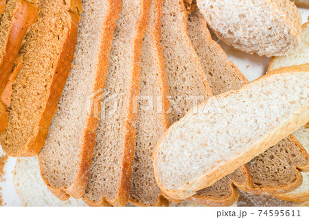 Composition with bread 74595611