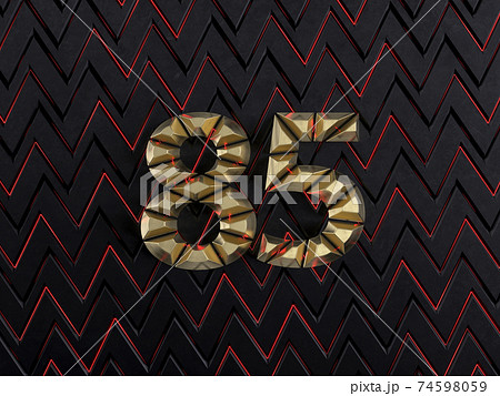 Number eighty-five (number 85) gold bars Number eighty-five (number 85) gold bars 74598059